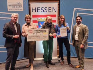 Hermann Ehlers Schule erreicht zweiten Platz beim Schulradeln Hessen mit 404,7 Kilometer pro Teilnehmendem
