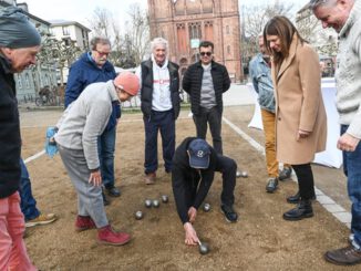 Luisenplatz: Boulebahnen erneut geöffnet mit kostenfreiem Verleih per App