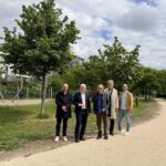 Neue Fuß und Radverbindung verbindet Helling Höfe direkt mit dem Rheinufer