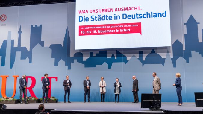 Städtechefs der 13 Flächenländer fordern von Kanzler Merz kurzfristige Entscheidungen zur Entlastung der Kommunen