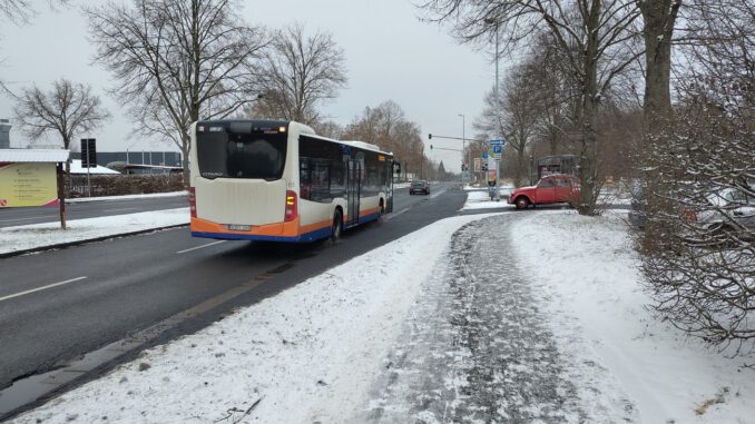 Wetterbesserung erlaubt schrittweise Wiederaufnahme des Busverkehrs in Wiesbaden