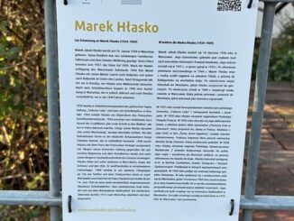 Wiesbaden bringt Gedenktafel für den polnischen Schriftsteller Marek Hłasko an